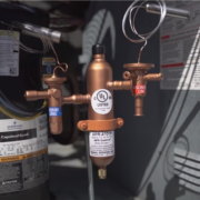 APR Control mounted in a packaged rooftop hvac unit.